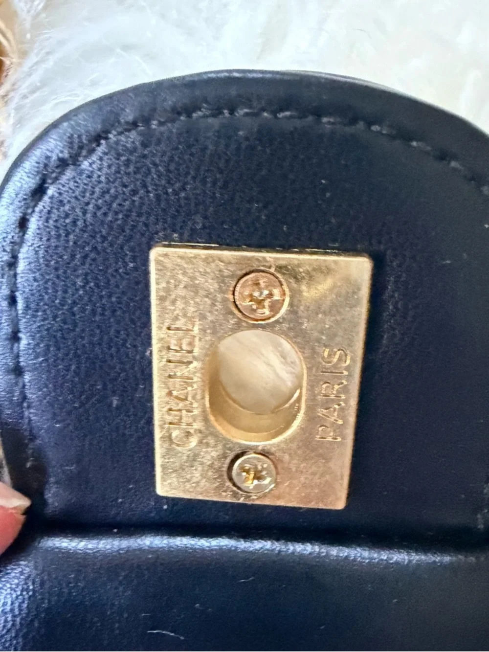 Chanel Makeup Black Mini Hearts on Chain NEW in Box w Dustbag
***PRICE FIRM*** - Picture 12 of 16